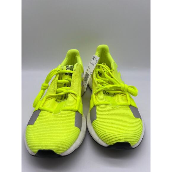 adidas Men's Senseboost GO Running Shoes Neon/Yellow Sneakers EF1580 Size 8.5 - Picture 11 of 13